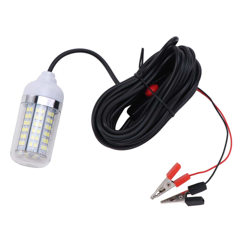 12V LED Fish Finder Lamp 108 Leds Fishing Light Fishing Trap Light Fishing Accessories
