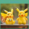 Figurines Anime Pikachu Childrens Toy Birthday Gift Desktop Collectibles Decor