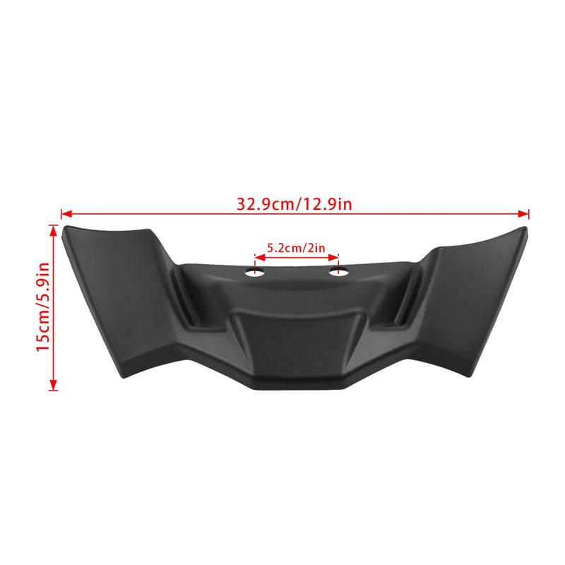 Motorcycle Accessories Front Spoiler Winglets Aerodynamic Wing Spoiler Front Fairing For BMW S1000R M1000R F900R 2021-2025 23 24