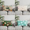 Home Decor Christmas-themed Rectangle Pillowcase Suitable For Sofa Bedroom Car Pillow Cover Cushion Rectangular Back Cushion