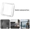 Wall Switch Cover Box Self-Adhesive Wall Mounted Waterproof Clear Wall Light Socket Doorbell Cover Guard Bathroom Accessories