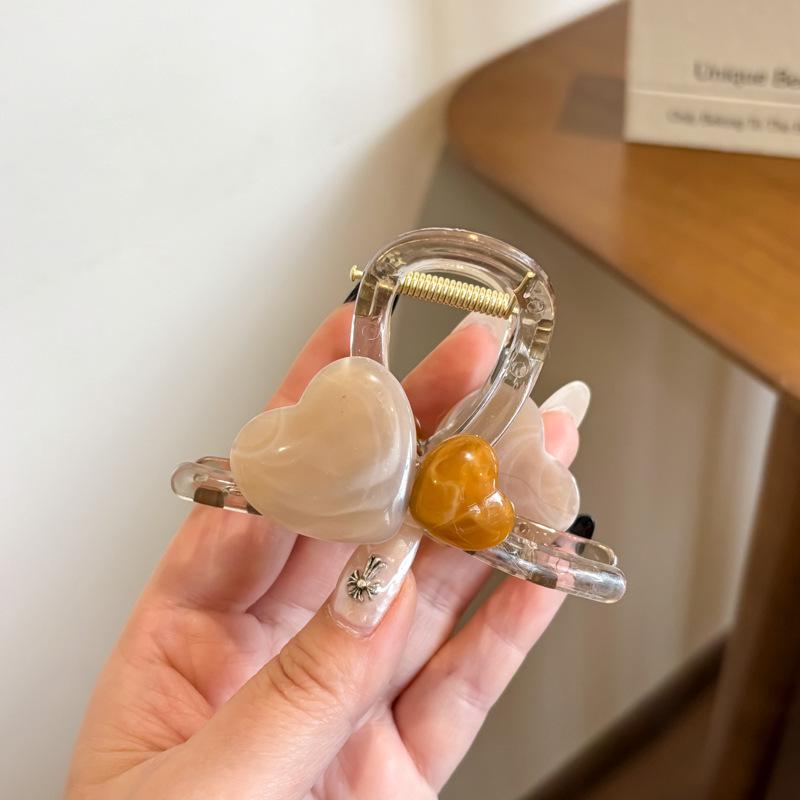 

2024 Элегантная заколка для волос в виде печенья-акулы для женщин