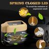 Car Trash Can,Leakproof Small Trash Bin with Lid and Bags,Garbage Dust Case Storage Box Organizers
