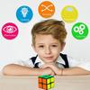 Magic Cube 2x2x2 Magic Speed Cube 2x2 Cube Smooth 3D Puzzle Toy Mini Pocket Twist Toy Educational Toys for Boys Girls Kids Adult