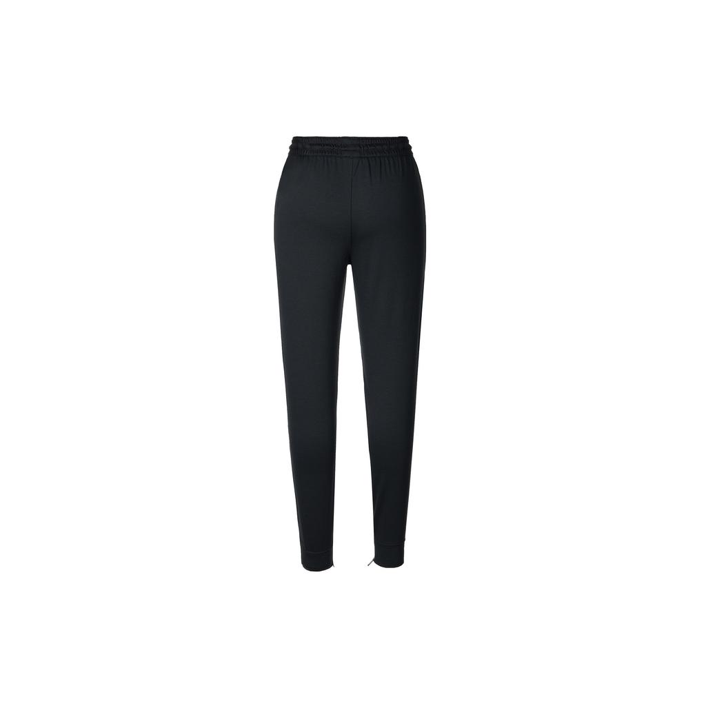 Jordan Solid Color Simple Logo Cuffed Knit Sports Pants Men Bottoms Black AJ1127-010