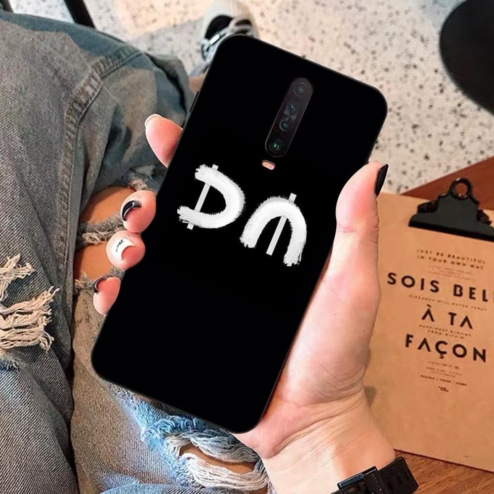 Rock Band Depeches Modes Phone Case For Redmi 5 6 7 8 9 10 Plus Pro 6 7 8 9 A GO K20 K30 K40 Pro Plus F3 Fundas