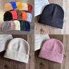 Knitted Beanie Hat For Men Women Warm Winter Fashion Acrylic Earflap Cap For Outdoor Use