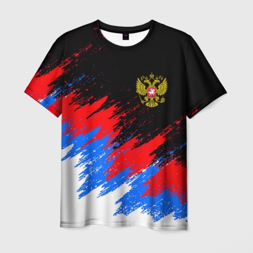 New Russian Coat Of Arms Men's 3D Print T-Shirts Fashion USSR Soviet Union Pattern Short Sleeve T shirt Street CCCP Top Clothing