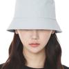 LUOESPAC Overfit Nylon Bucket Hat (Light Gray)