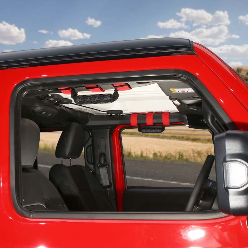 Top Handle Grab Bar Fit For Jeep Wrangler JL For Wrangler JK For Wrangler TJ For JT Gladiator Car Interior Accessories