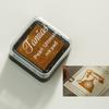 Metallic Stamp Pad DIY Scrapbooking Metal Ink Pad Pearly Lustre Rubber Stamps Pad Seal Stamping Tools