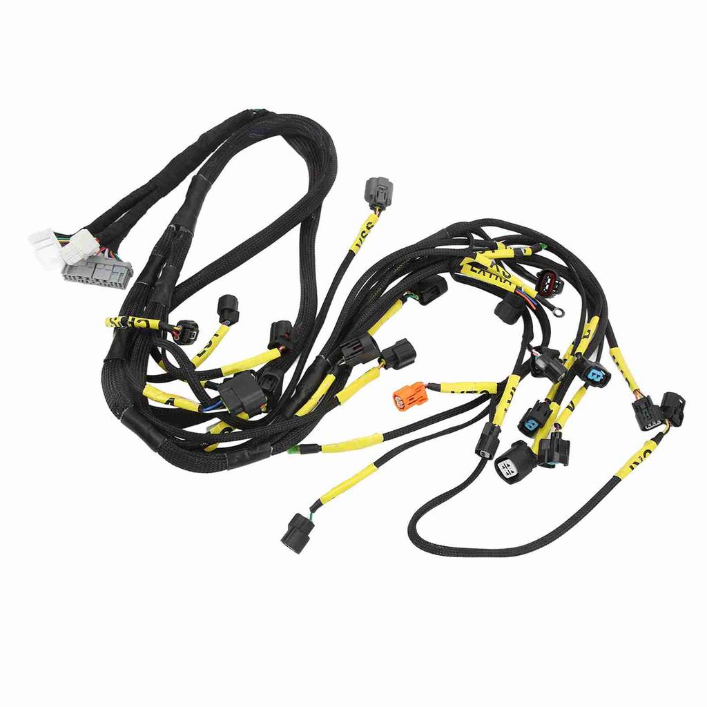Engine Cable Harness Flexible Insulation Engine Wiring Harness Replacement for Acura K20 K24