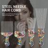Steel Needle Fork Hair Styling Comb Set