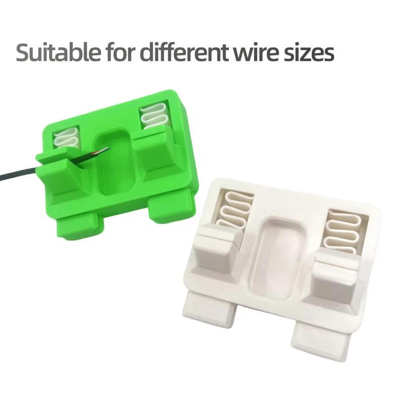 ABS Welding Wire Fixture Soldering Wire Holder Bracket Welding Table Clamp Fixed Clamp For Thick & Thin Wire Clamp Cable Holder