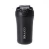 Creative 101 Stainless Steel Coffee Cup Portable Car Office Double Drink Straw Cup Lock Vacuum Accompanying Thermos Cup