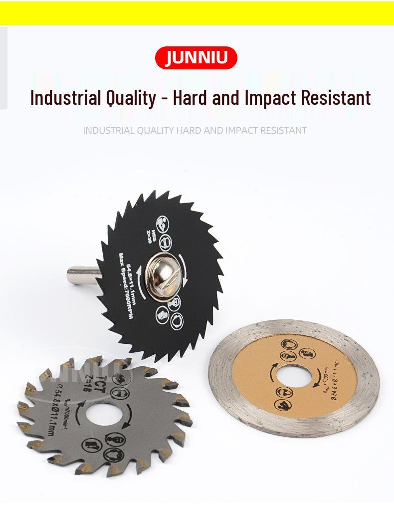 Mini High-Speed Steel Circular Saw Blade Set for Woodworking