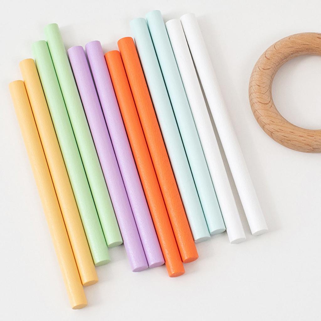 Color Game Stick Desktop Toys Playset Wood Toys Educational Board Game Toys Educational Sticks Game Funny Pick up Sticks