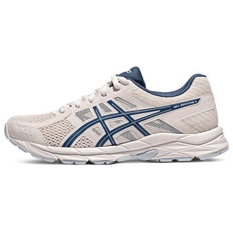 ASICS Gel Contend 4 'Cream White Blue' Women's T8D9Q-250