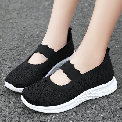 Chaussures Décontractées pour Femmes Chaussures Respirantes pour Femmes Chaussures Décontractées Tricotées pour Femmes Déstockage Décontracté Course à Pied Extérieur Livraison Gratuite