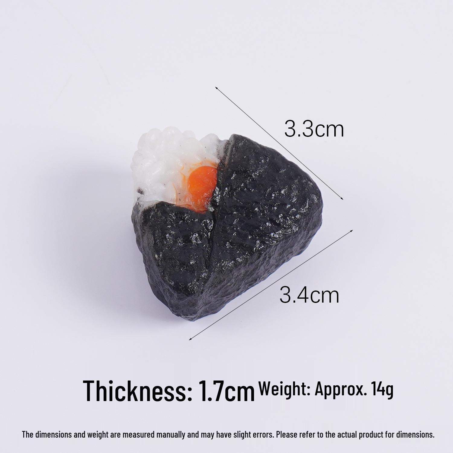 Онигири Нори Рис Квадратный Суши Брелок Игрушка Подвеска