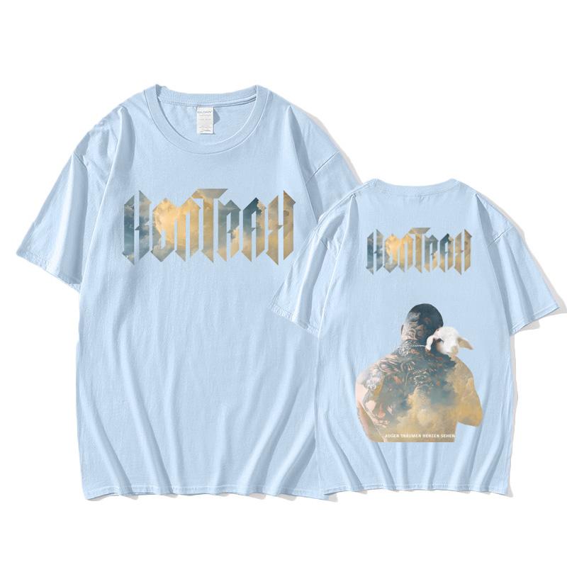 

Футболка Kontra K на весну/лето хип-хоп футболка с коротким рукавом 100% хлопок футболка модная повседневная одежда XXL