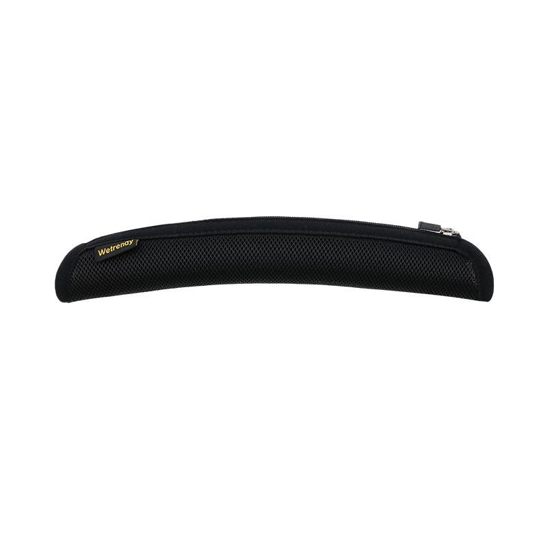 

Earphone Zipper knitted fabric headband protective cover For SONY INZONE H9-2 Headphone Head Beam Cover Advanced feeling чёрный