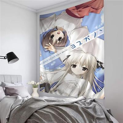 Japanese Anime Kasugano Sora Tapestry Bedroom Wall Hanging Fabric Living Room Home Dorm Decor Art Home Decor