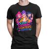 K-Pop Dämonenjäger Vintage Huntrix Herren T-Shirts Crazy Tees Kurzarm Rundhals T-Shirts 100% Baumwolle Grafisch bedruckte Kleidung