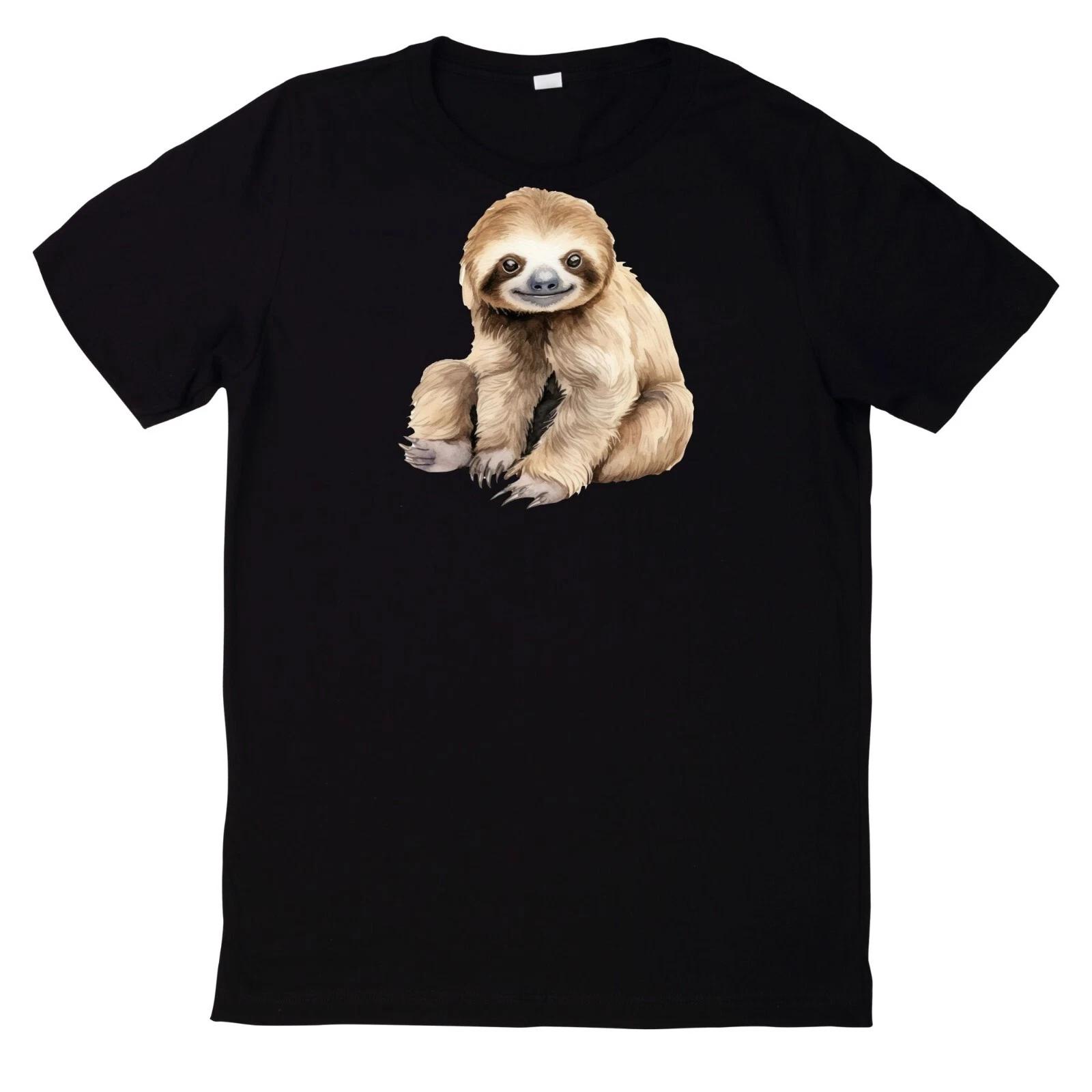 T-Shirt Faultier Slooth Lustige Geschenke S
