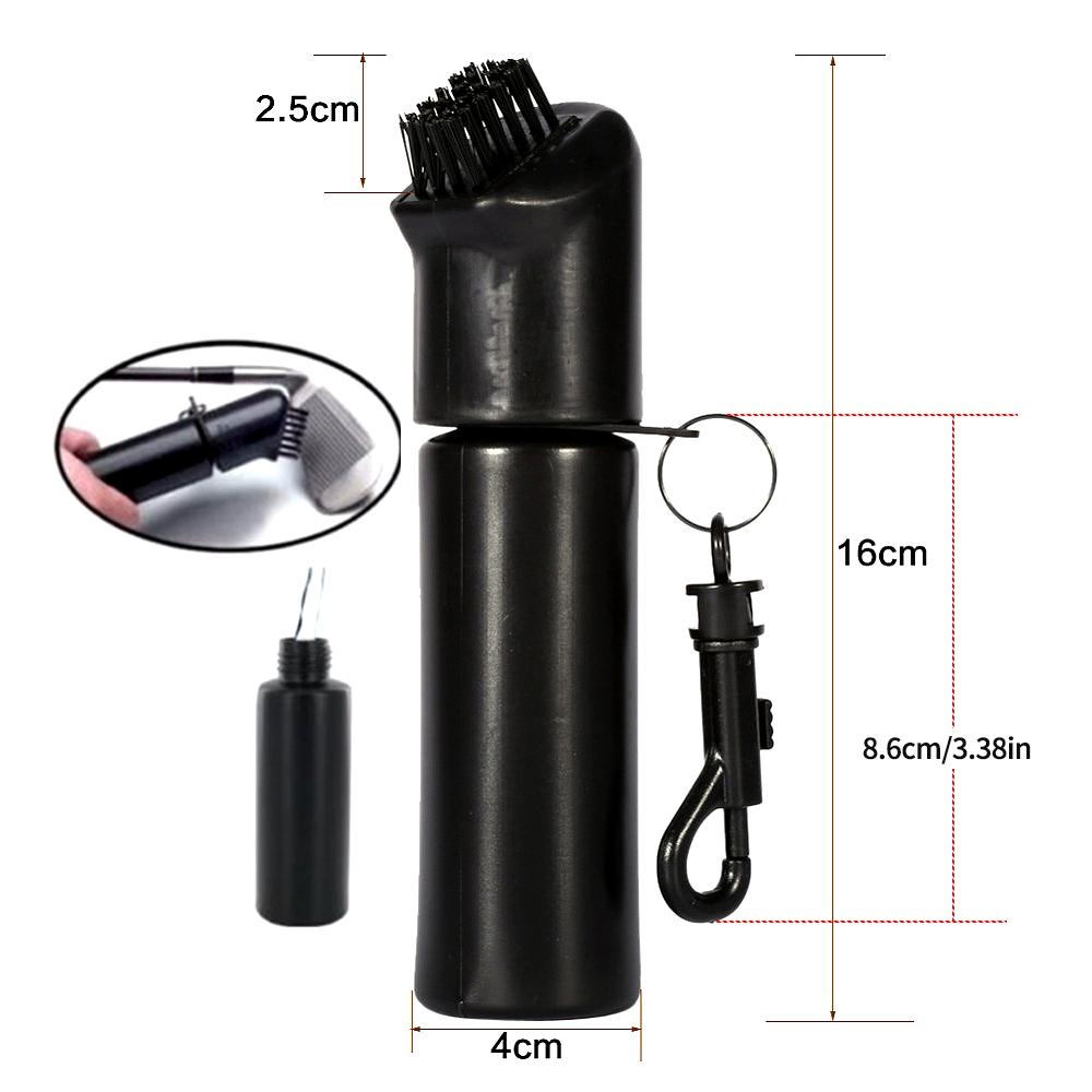 Golf Club Brush Golf Groove Cleaning Brush 2 Sided Golf Putter Wedge Ball Groove Cleaner Kit Cleaning Tool Golf Accessories 5