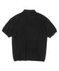 KNITTED Coolever Pk Short Sleeve Knit Tee Black