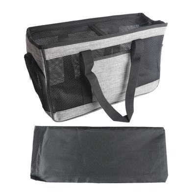 Cat Carrier Bag Breathable Large Space Pet Cat Travel Carrier with Handle and Zipper for Outdoor