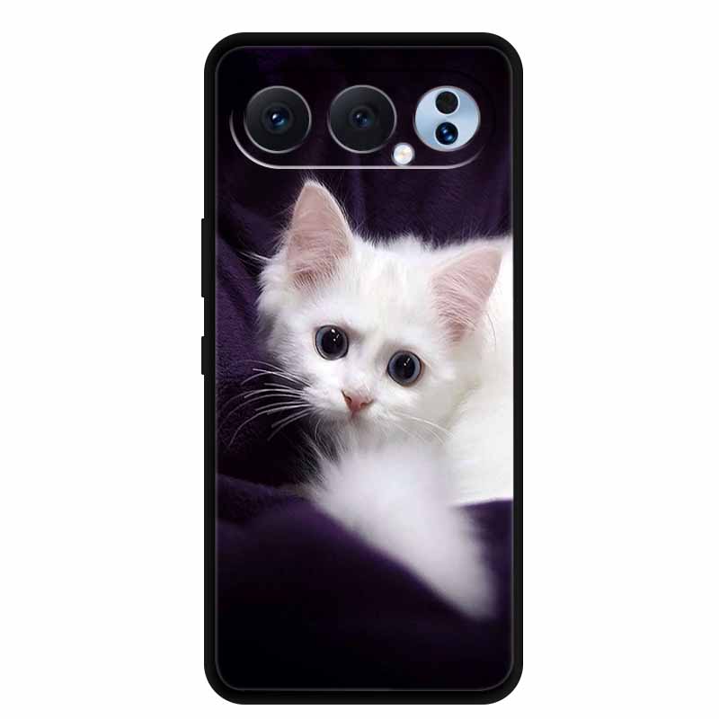 Flower Patterns Cover For Honor 500 Pro Silicone Soft TPU Phone Case Bunper Honor500 Pro MEP-AN00 Funda Back Anime Cats Lovely