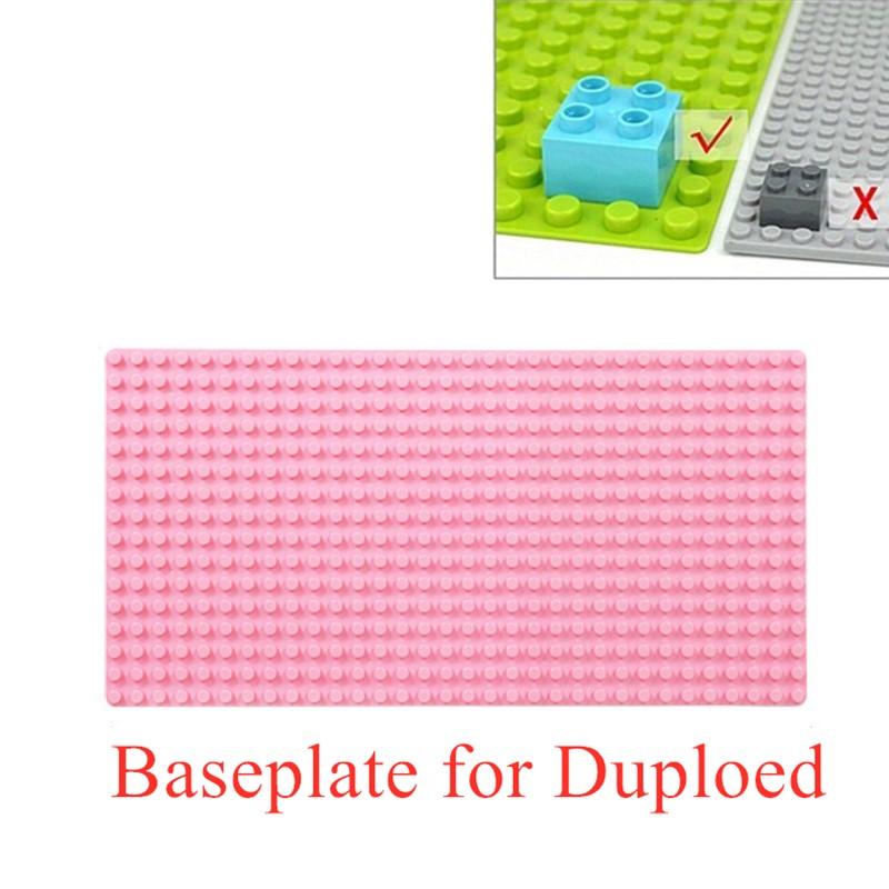 16*32 Dots DIY Large Baseplate Accessories Building Blocks Toys, Compatible All Brands ,Big Building Blocks Base Plate Wall