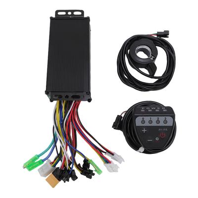 Elektrofahrrad Umbausatz 3 Modi 22A Bürstenloser Motor Controller 130X Daumengas und LED