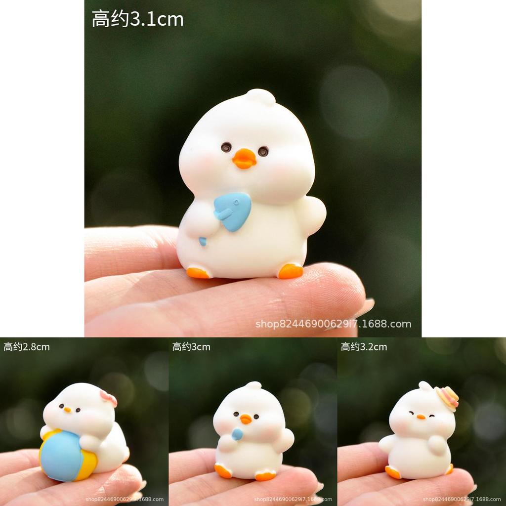 Resin Sea Animal Duck Sculpture For Indoor And Outdoor Creative Scenes