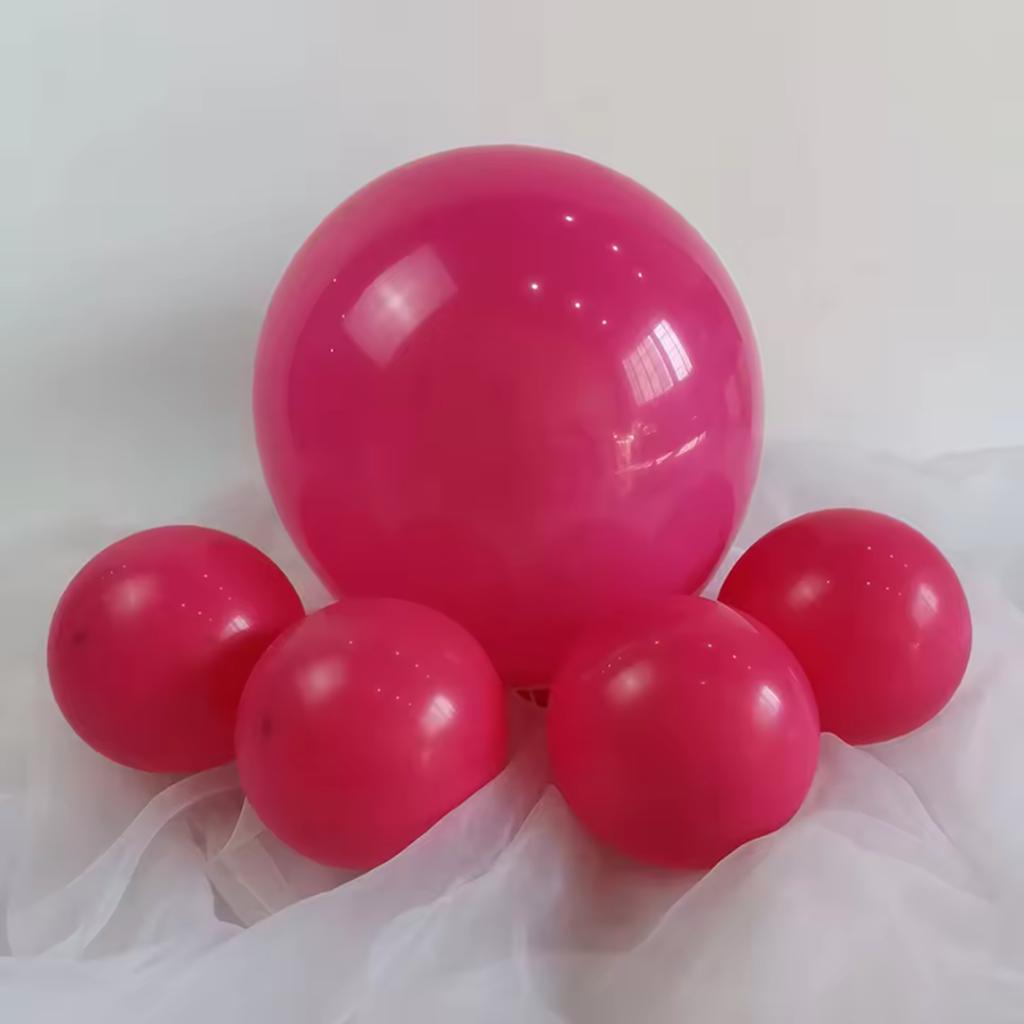 20/50/100pcs Matte Balloon Wholesale 5/10/12inch Thickened Red Balloons Birthday Decoration Wedding Engagement Festival Decor