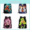 Anime Ball Dragon Cartoon Print Design Kids Backpack Elementary Backpack School