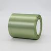 22M/Roll Flower Bouquet Crafts Gift Wrapping Supplies Satin Ribbon Handmade Sage Green DIY Light Green Ribbon for Gift Wrapping