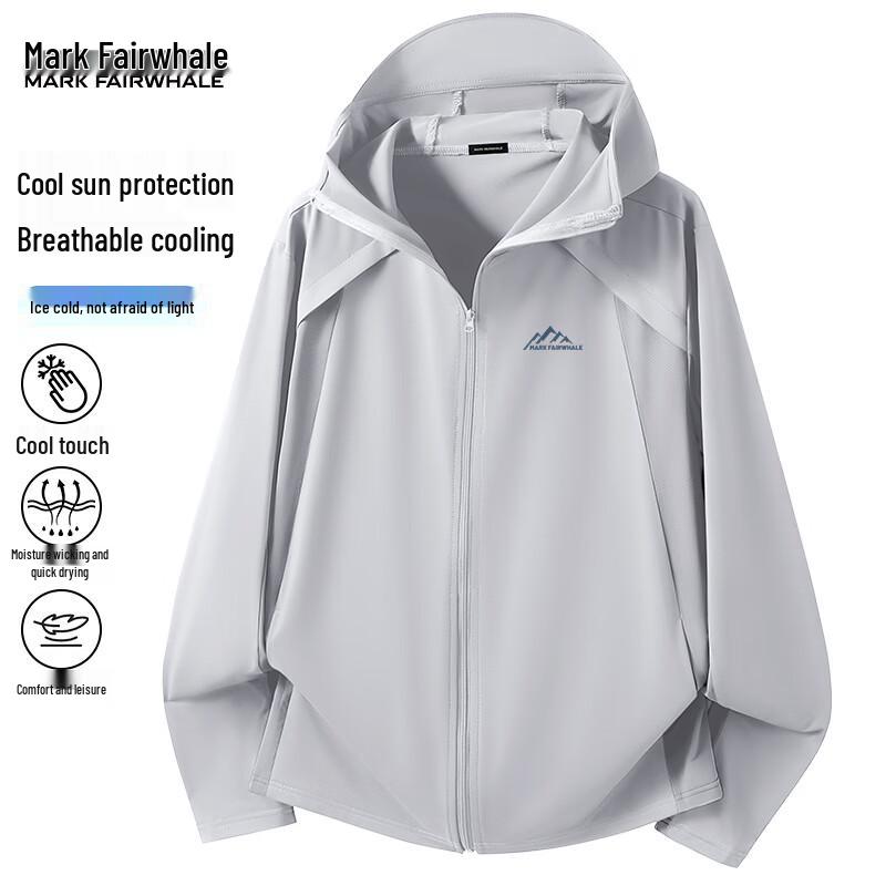 Mark Fairwhale Men s Lightweight UV Protection Hoodie 2XL