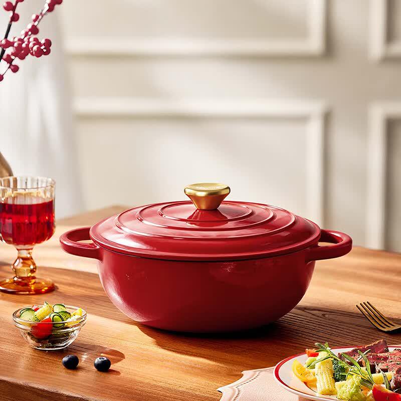 Bear 6L Universal Enamel Micro-Pressure Stew Pot