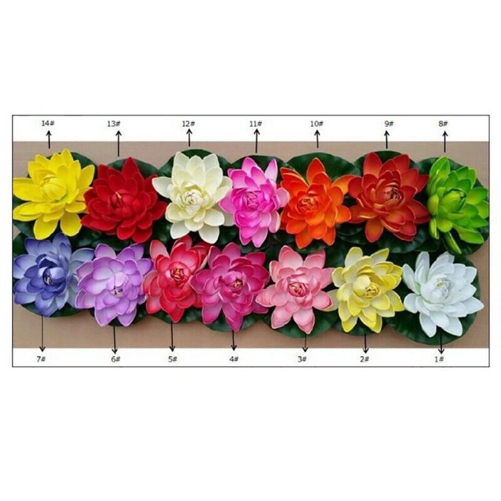 Dekor Blume Teich Aquarienpflanze Schwimmende Lustige Pflanzen 5* Wassergarten