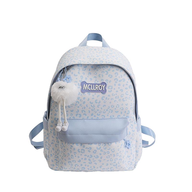Schoolbag Student School Bag Japanese Fresh Mori Versatile Leisure Backpack Large Capacity Campus Class Junior High School Backpack