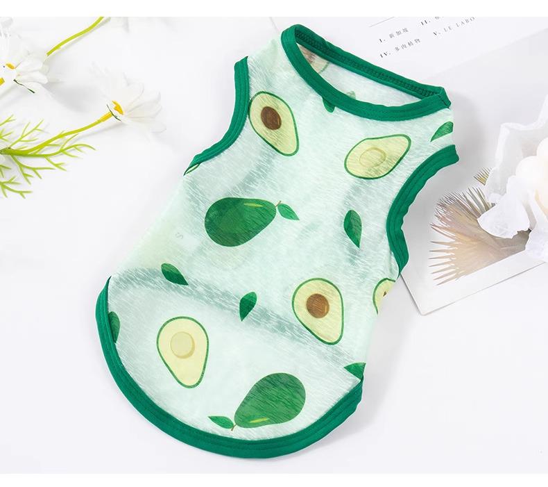 Summer Thin Breathable Vest for Small Dogs & Cats (Bichon, Pomeranian, Teddy) - Anti-Hair Loss