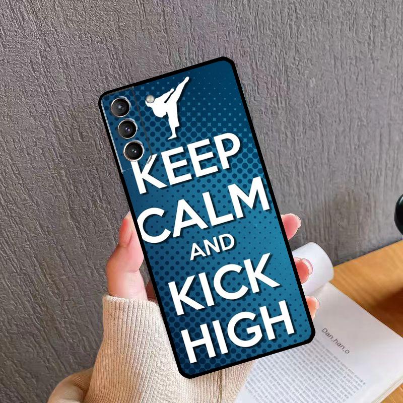 

Kung Fu Karate Taekwondo Martial Phone Case For Samsung Galaxy S25 S20 S21 S22 S23 S24 Ultra S9 S10 Plus S24 FE S25 FE Cover Galaxy S22 Plus