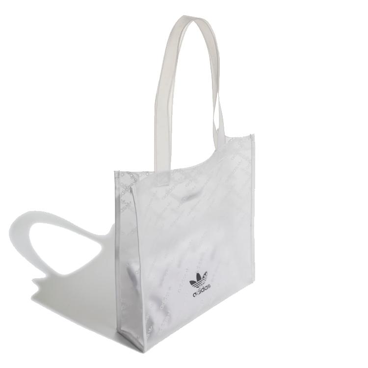 New Adidas Originals TPU Tote Bag Shopping Bag Shoulder Bag Handbag Unisex White HS5005