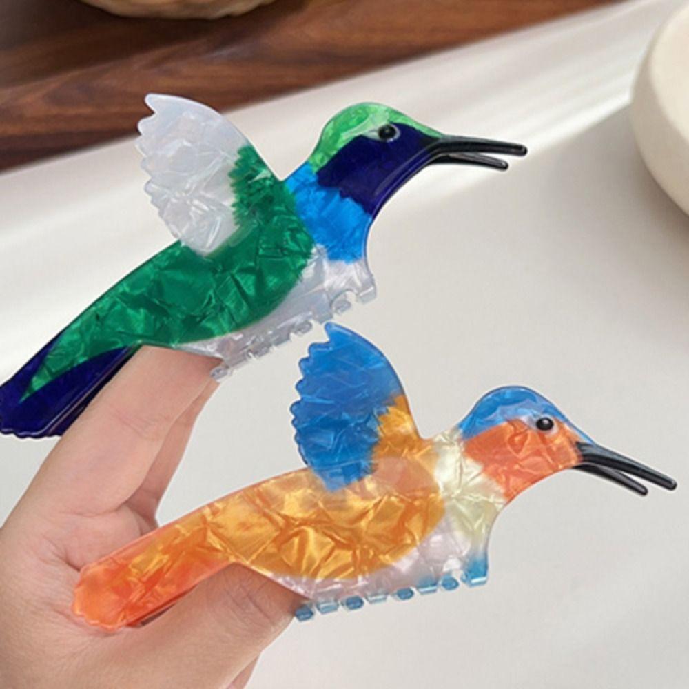 Headwear Animal Hair Clip Korean Style Bird Shark Clip Personalized Acetate Hair Claw Girls