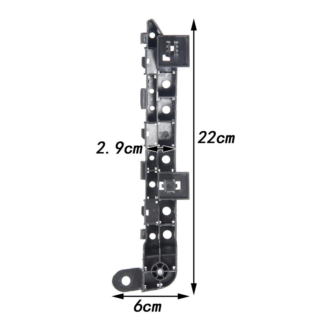 Car Part Front Bumper Retainer Brackets Spacer Left Right Pair Side Beam Mount Support 71198-TLA-A01 71193-TLA-A01 For Honda CRV 2017 2018 2019