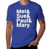 Don't Break Up The Band (white On Black) T-Shirt Customs Design Your Own Graphics Heavy Weight T Shirts for Men