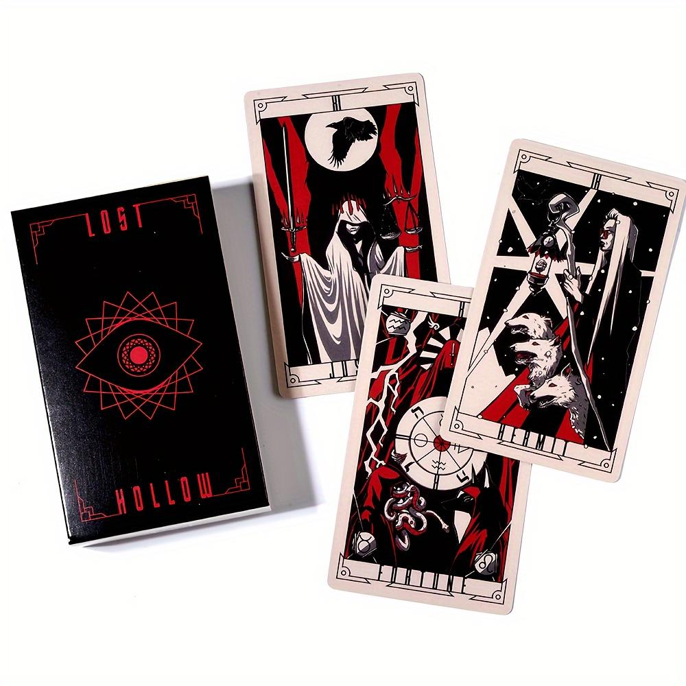 Lost Hollow Tarot, Kehanet Masa Oyunları, Aile Partisi Eğlence Oyun Kartları
